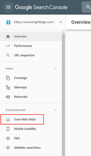 Insights into core web vitals - BrightEdge